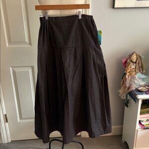 Krista Larson brown cotton Skirt
